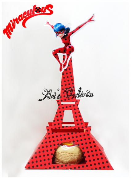 Lady bug torre eiffel png